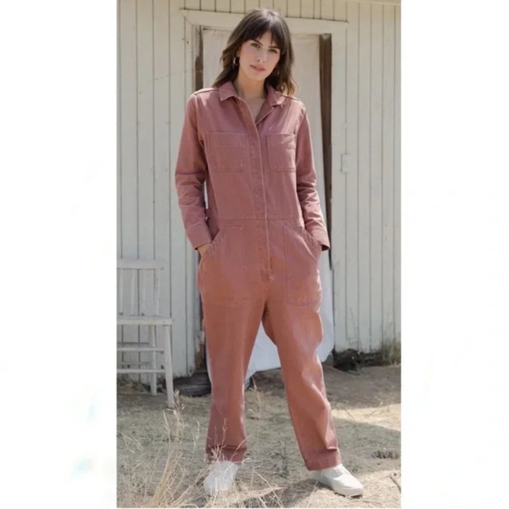 Tradlands Guide Coverall Jumpsuit NWT, XS in Clay